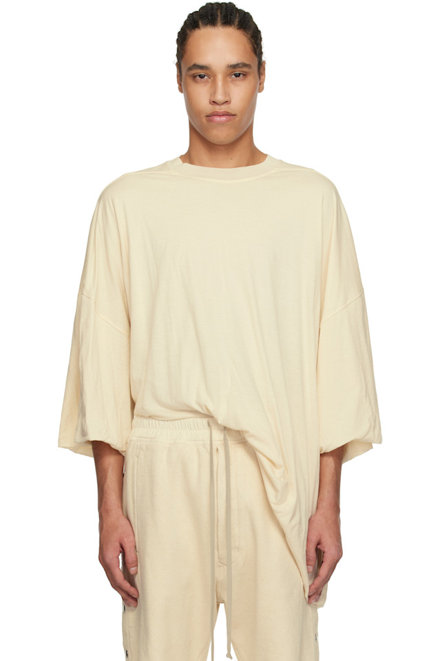 

Футболка Hollywood Tommy Rick Owens Drkshdw, цвет natural