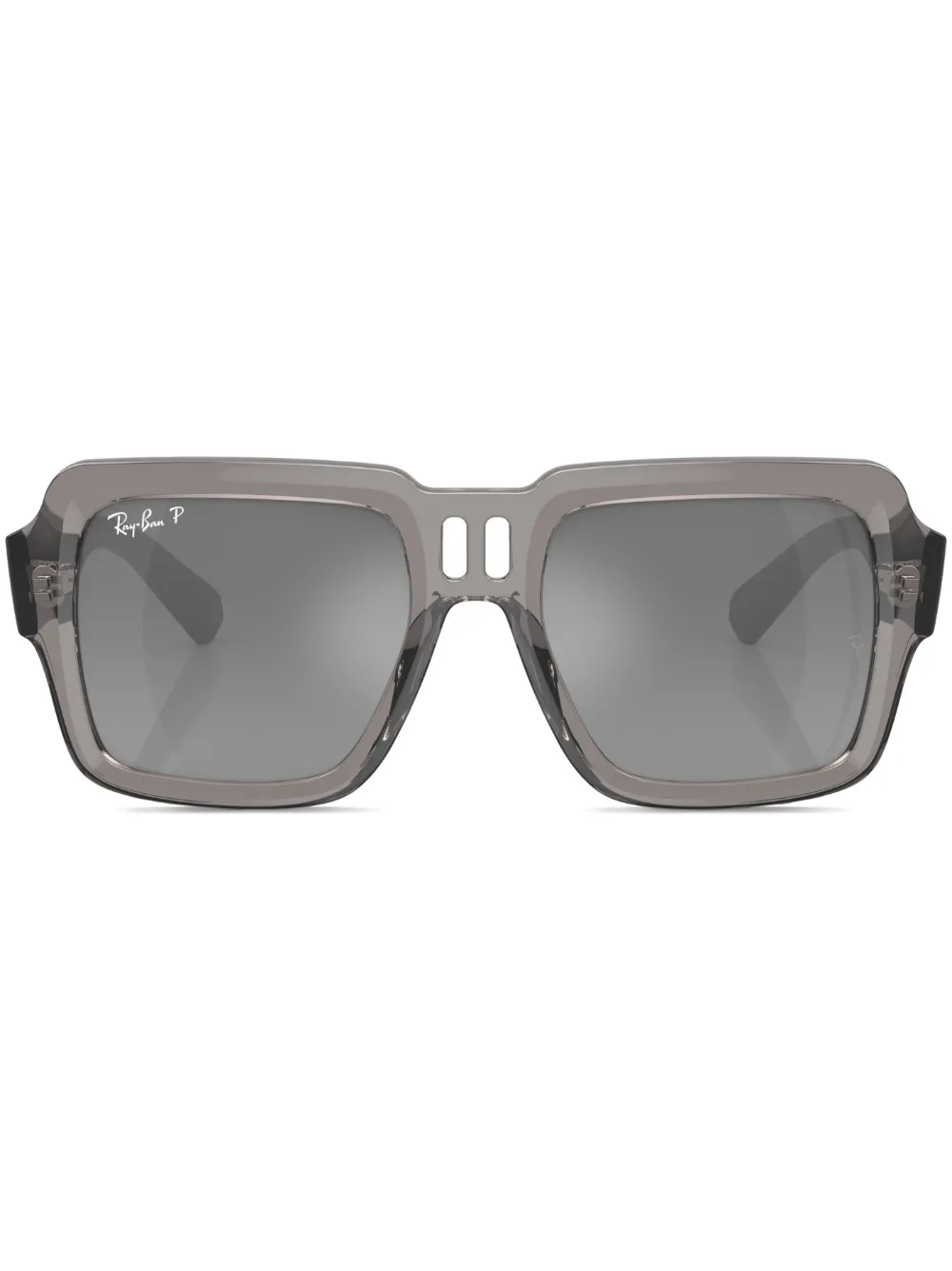 

Солнцезащитные очки Magellan в квадратной оправе Ray-Ban, серый