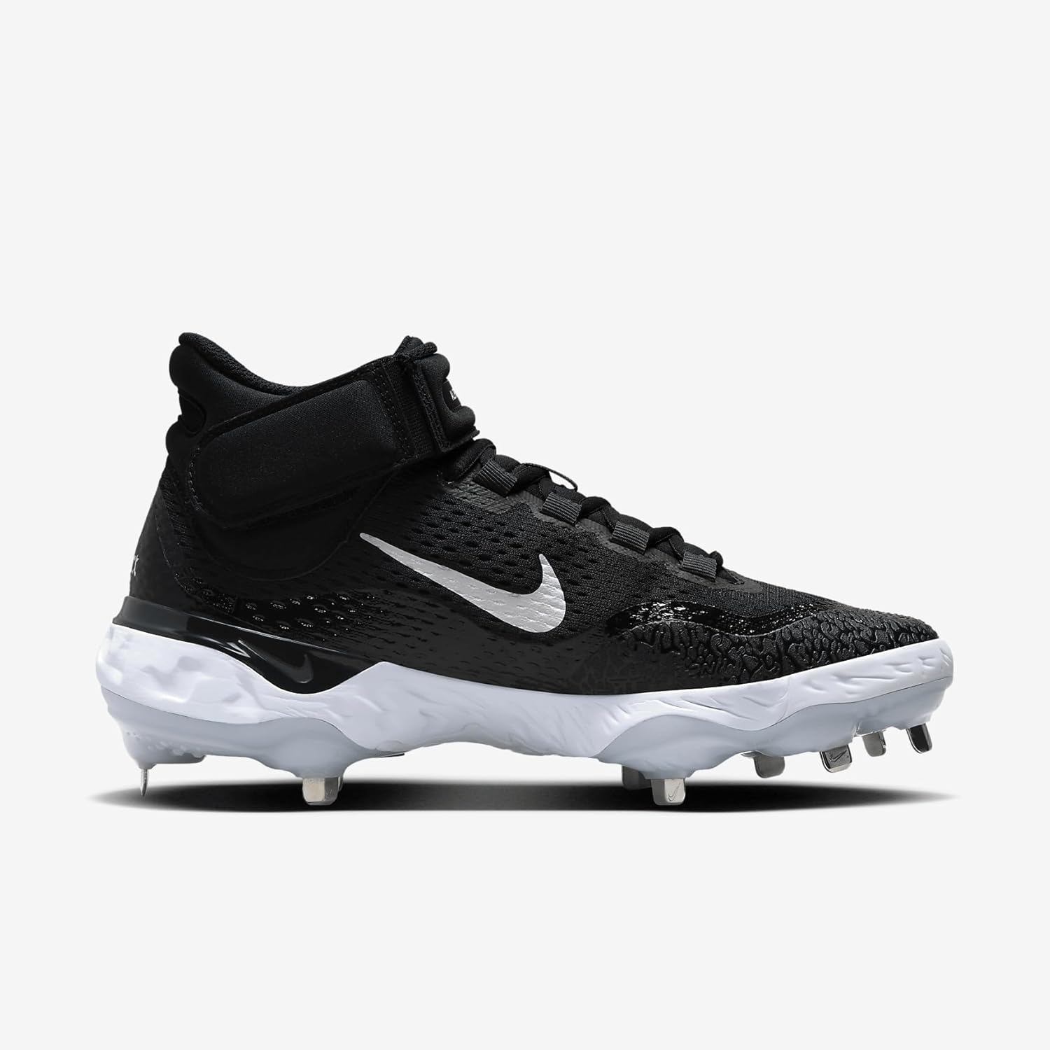 Бейсбольные бутсы Elite 4 Mid Metal от Nike - Alpha Huarache, Black — фото 3