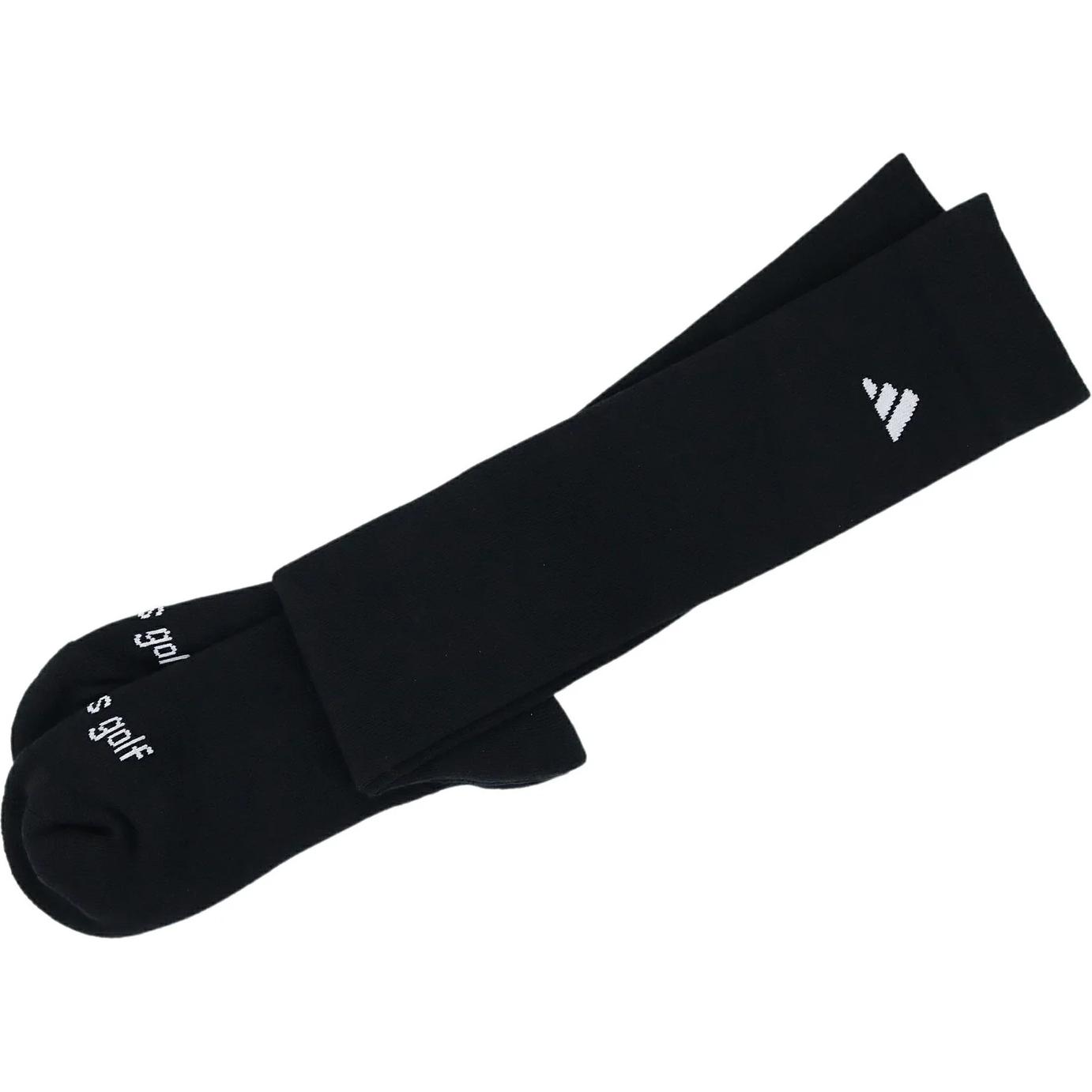 Adidas PERFORMANCE LOGO SOCKS Носки до колена для женщин 1 пара черный/белый — фото 3