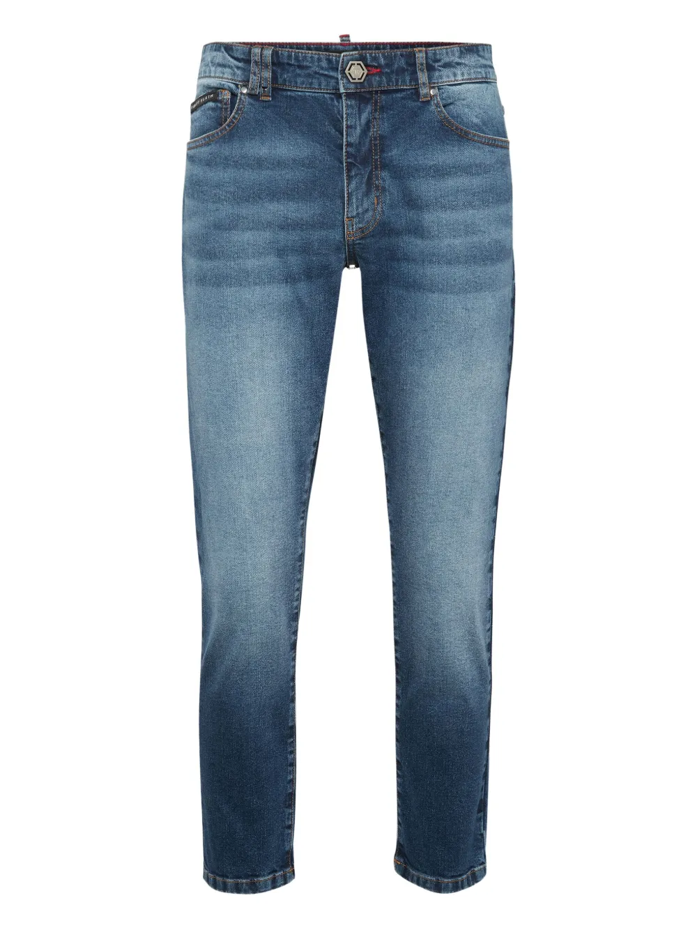 

Джинсы Greatness с вышитым логотипом Philipp Plein, синий