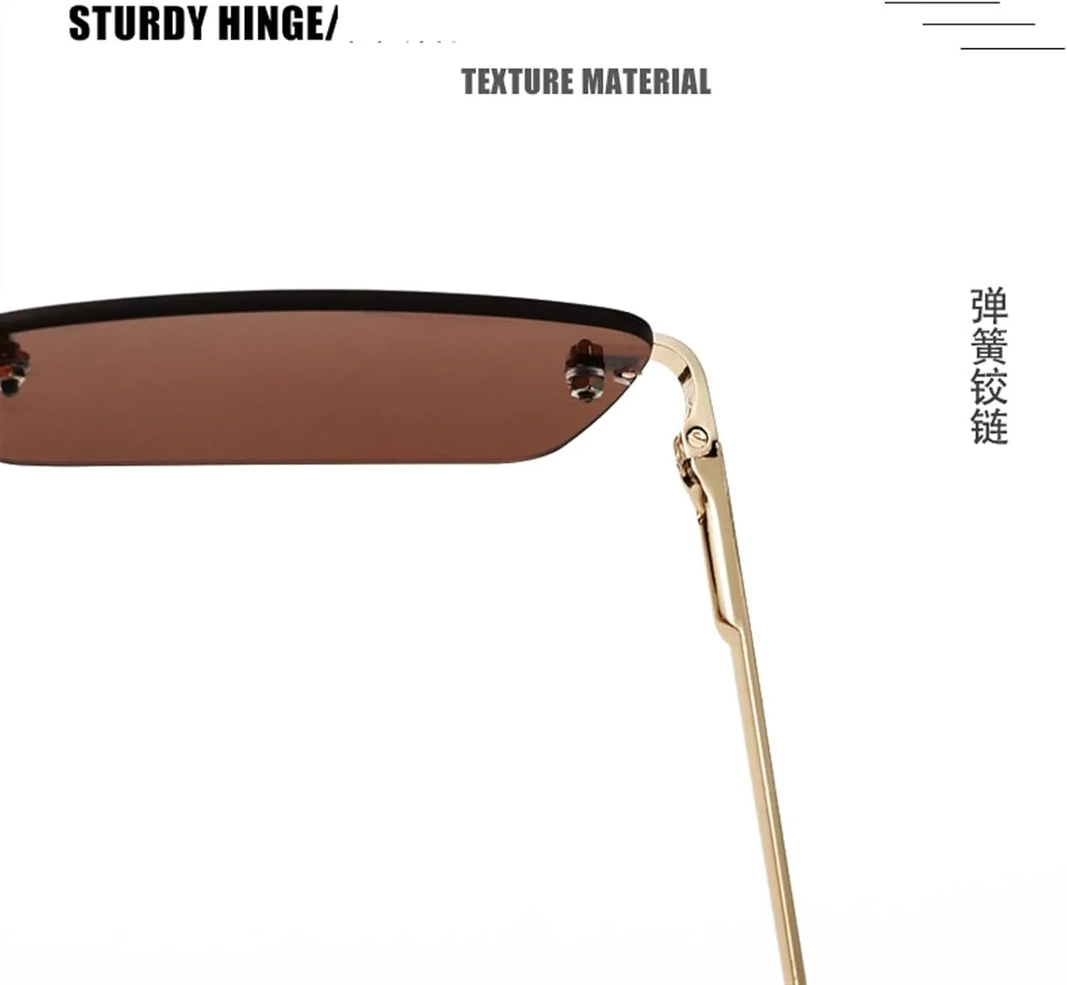 

Солнцезащитные очки XINXIN в квадратной маленькой металлической оправе для мужчин и женщин, для активного отдыха и вождения (Цвет: G, Размер: Средний), G