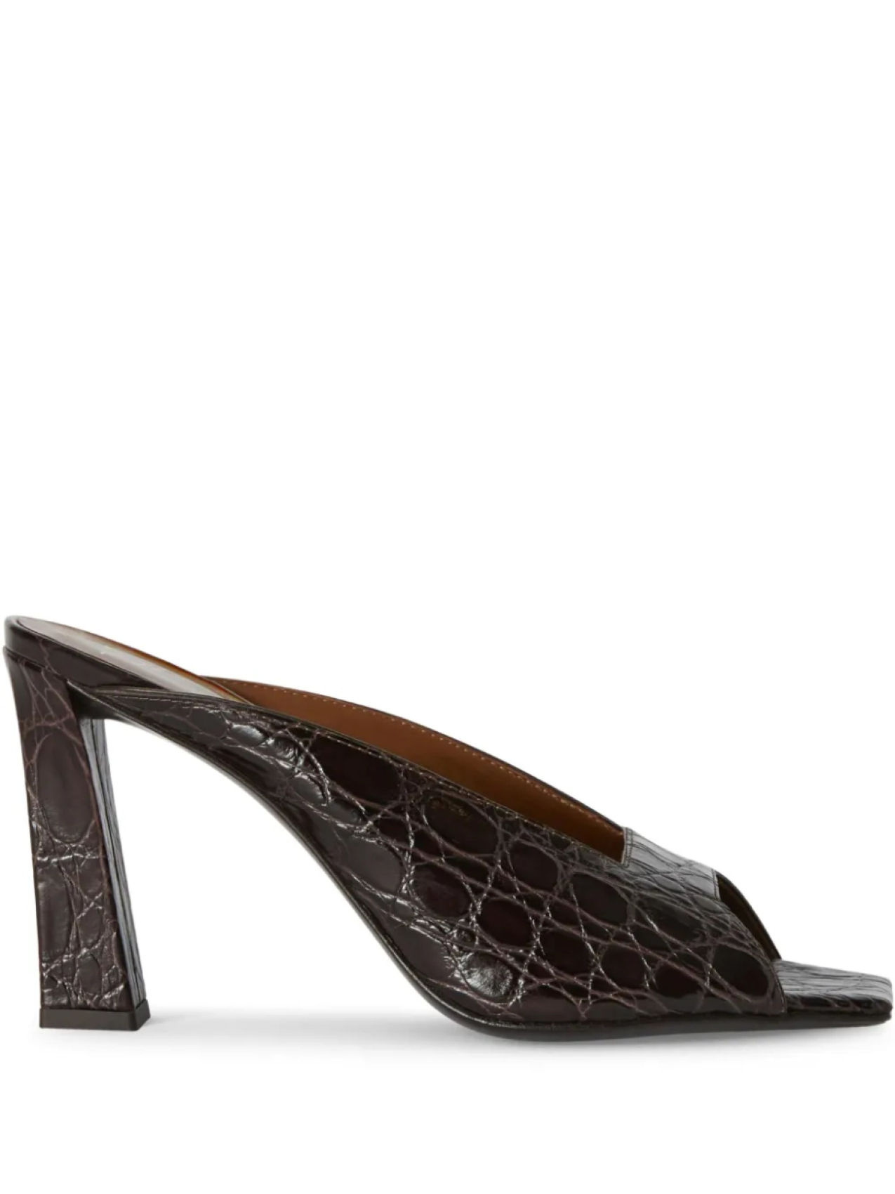 90-мм мюли Mya Giuseppe Zanotti, коричневый