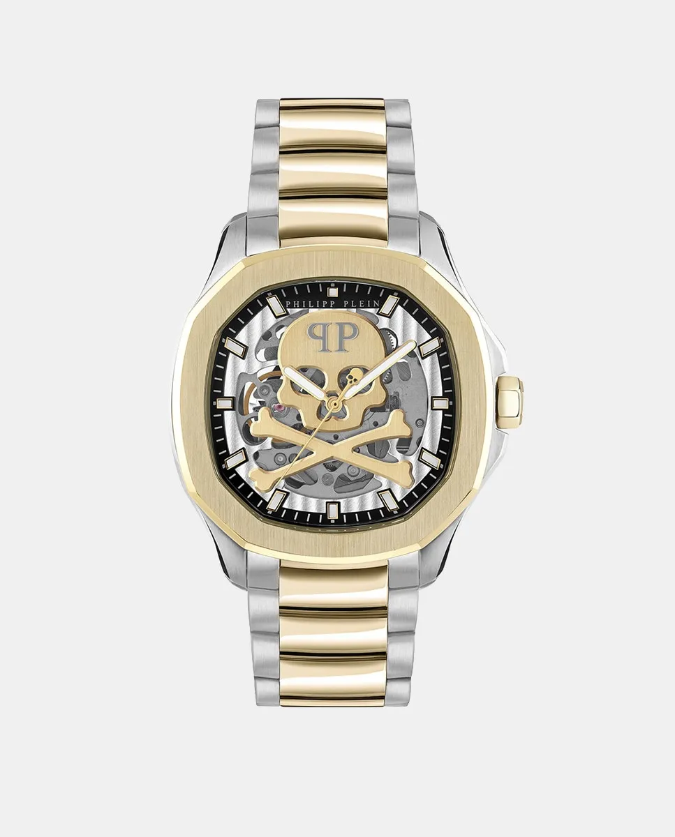 

Часы мужские Spectre Skeleton PWRAA0323 с автоматическим механизмом из стали Philipp Plein, мультиколор