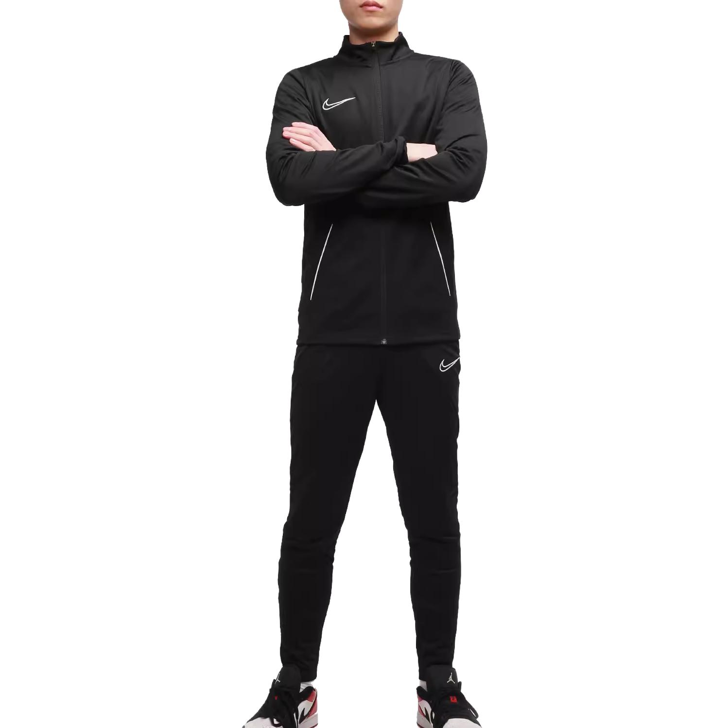 Nike Dri Fit Повседневный спортивный костюм мужской черный — фото 4
