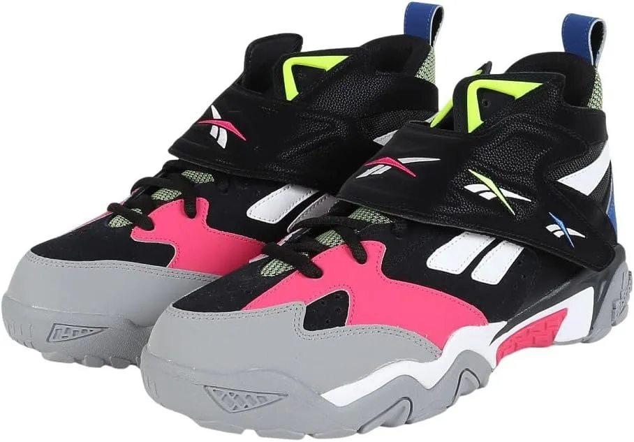 Кроссовки Reebok Unisex Preseason 94, белый/черный/розовый
