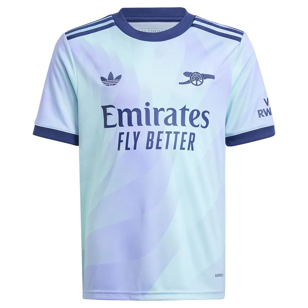 

Футболка с коротким рукавом adidas Arsenal FC 24/25 3 Stripes junior, синий