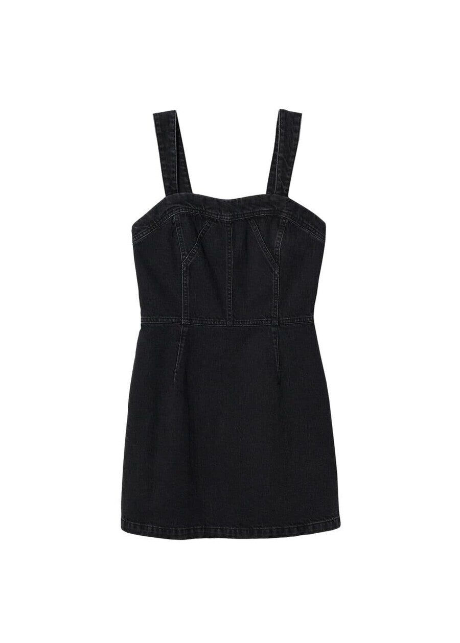 

Мини платье MANGO Dress Alina, черный