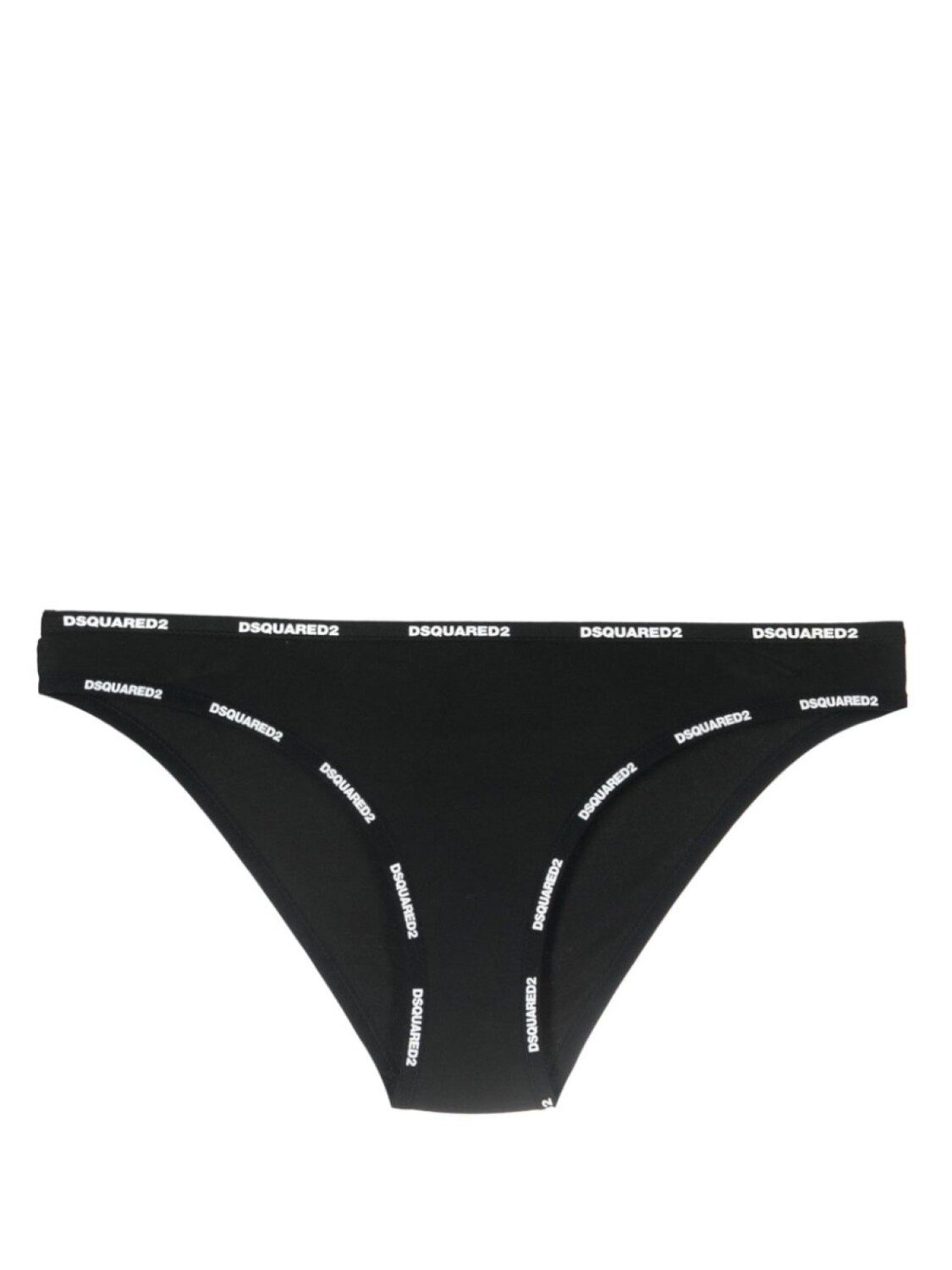 

Dsquared2 трусы-брифы с логотипом, черный
