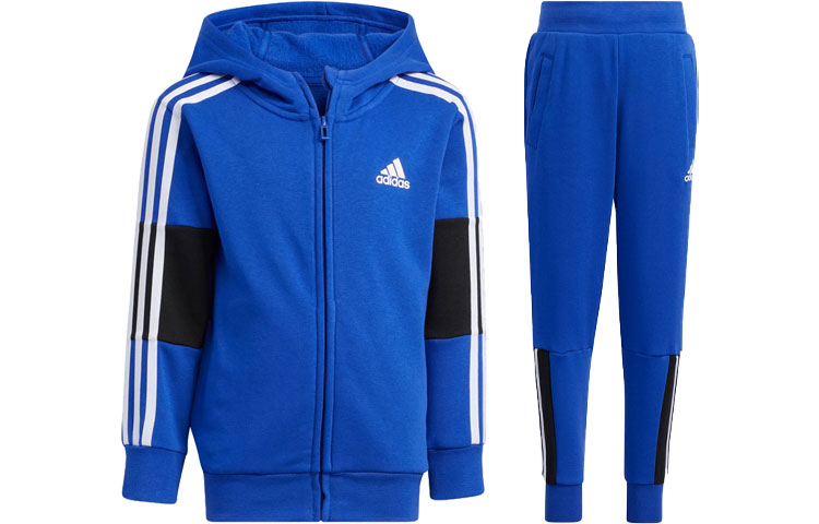 Повседневная спортивная одежда для детей Полуфлуоресцентный синий Adidas — фото 2