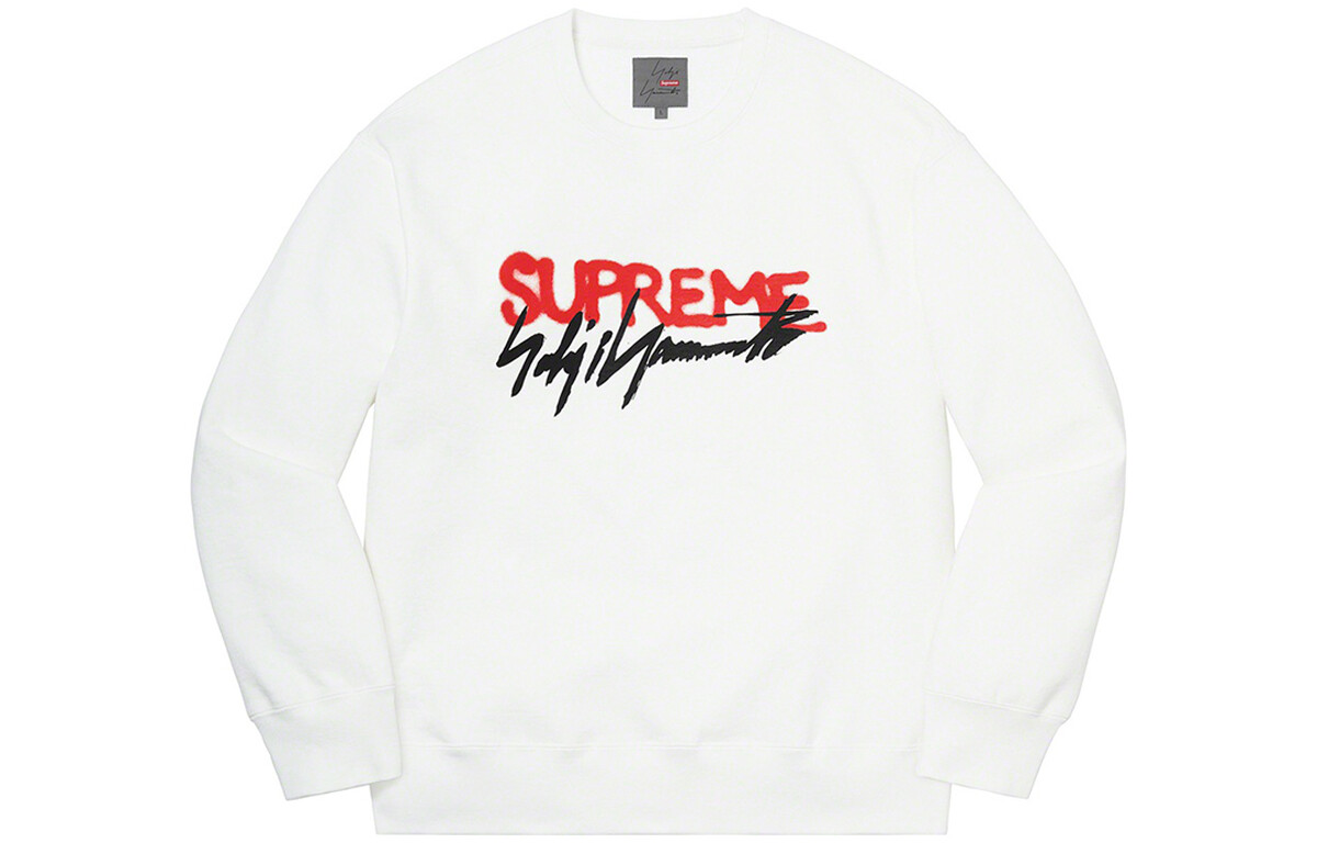 Совместная коллекция свитшотов унисекс Supreme, оранжевый/красный — фото 2
