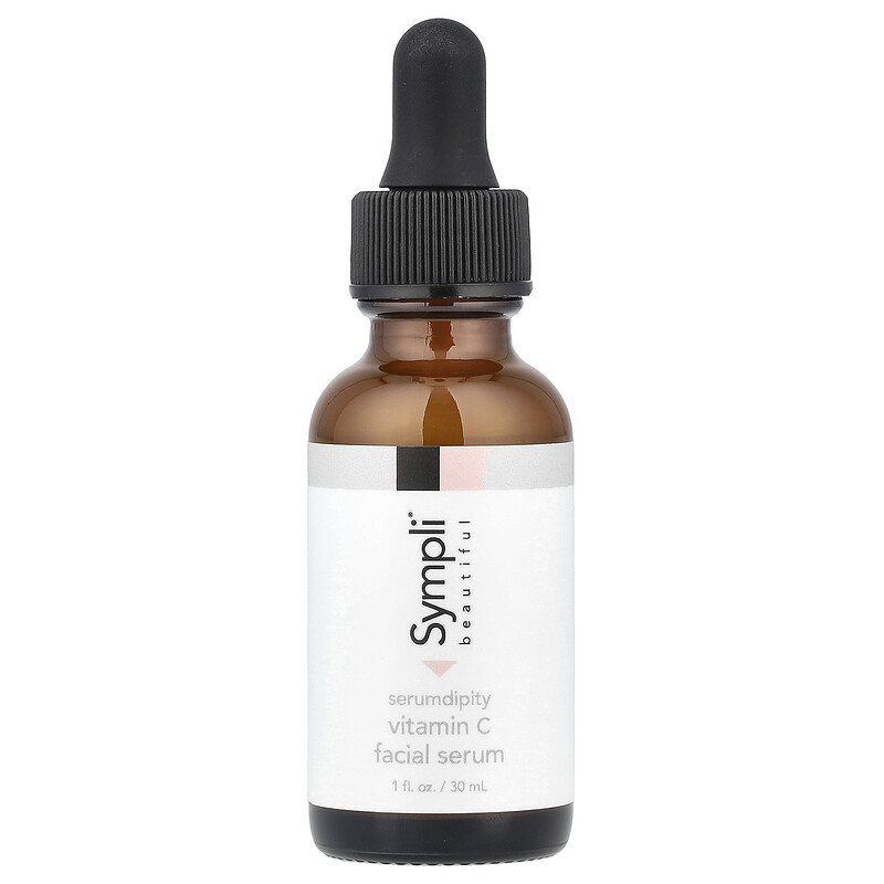 

Sympli Beautiful, Serumdipity, антивозрастная сыворотка с витамином C, 30 мл (1 жидк. унция)