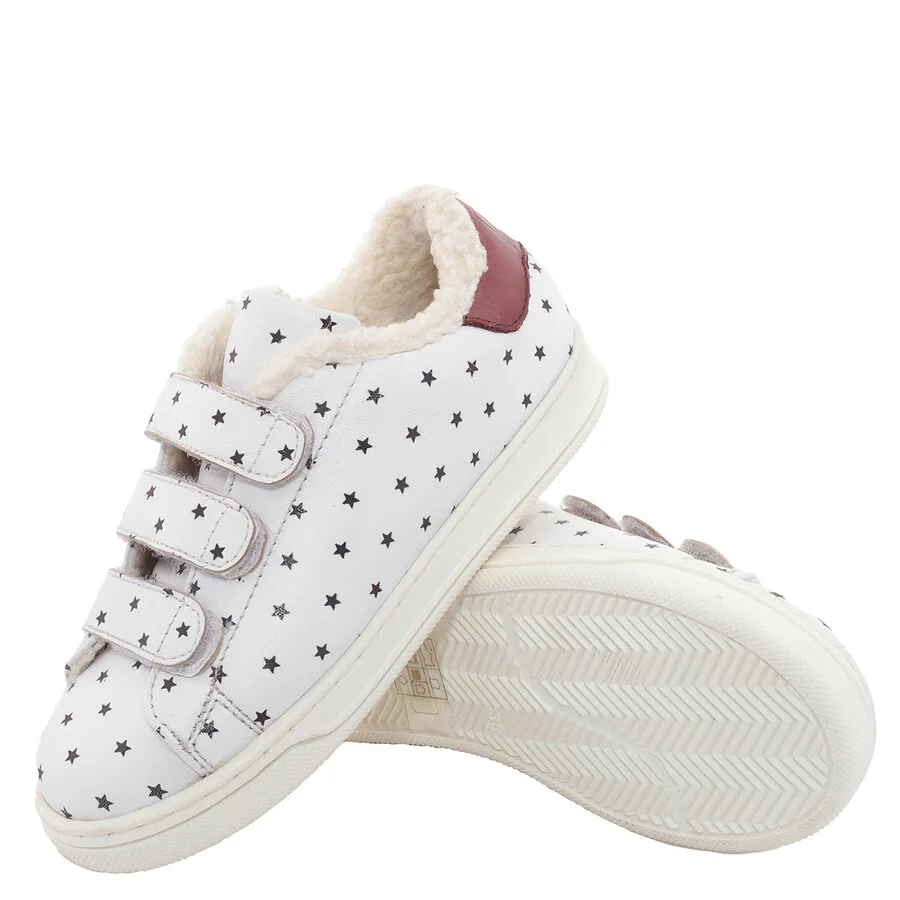 Кроссовки Bonton Kids с подкладкой из меха и звездным принтом, размер бренда 30 (13 детский) — фото 2