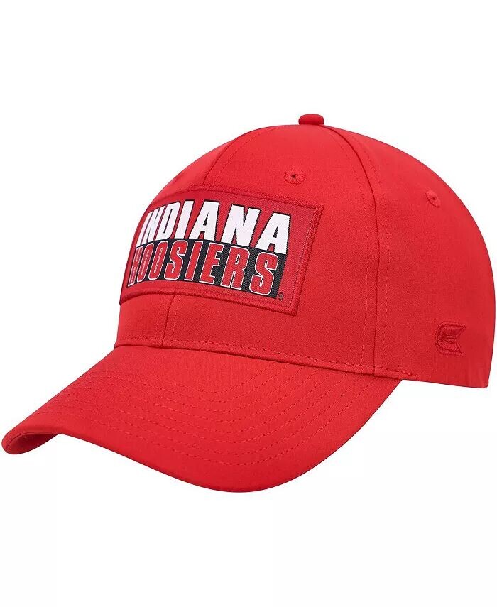 

Мужская темно-красная бейсболка Indiana Hoosiers Positraction Snapback Colosseum
