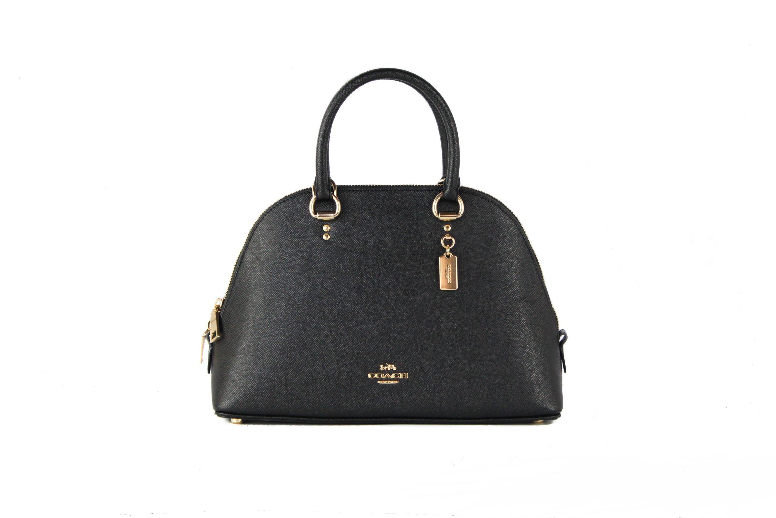 

Сумка-кошелек Katy Medium из черной кожи Crossgrain Coach