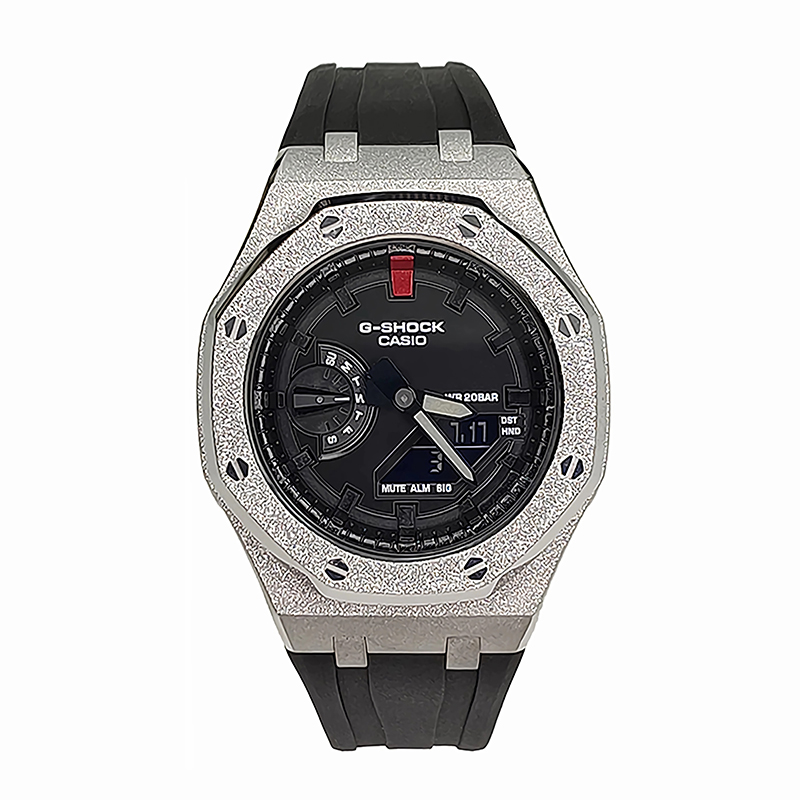 

Мужские часы CASIO Liquid Crystal/Analog Dual Display Series 44 мм черные