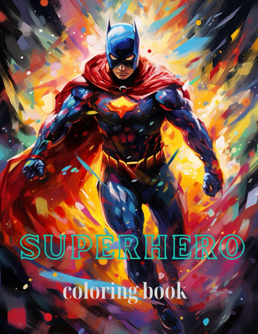 

Superhero Coloring Pages: Anime Superhero for adults (Independently published)