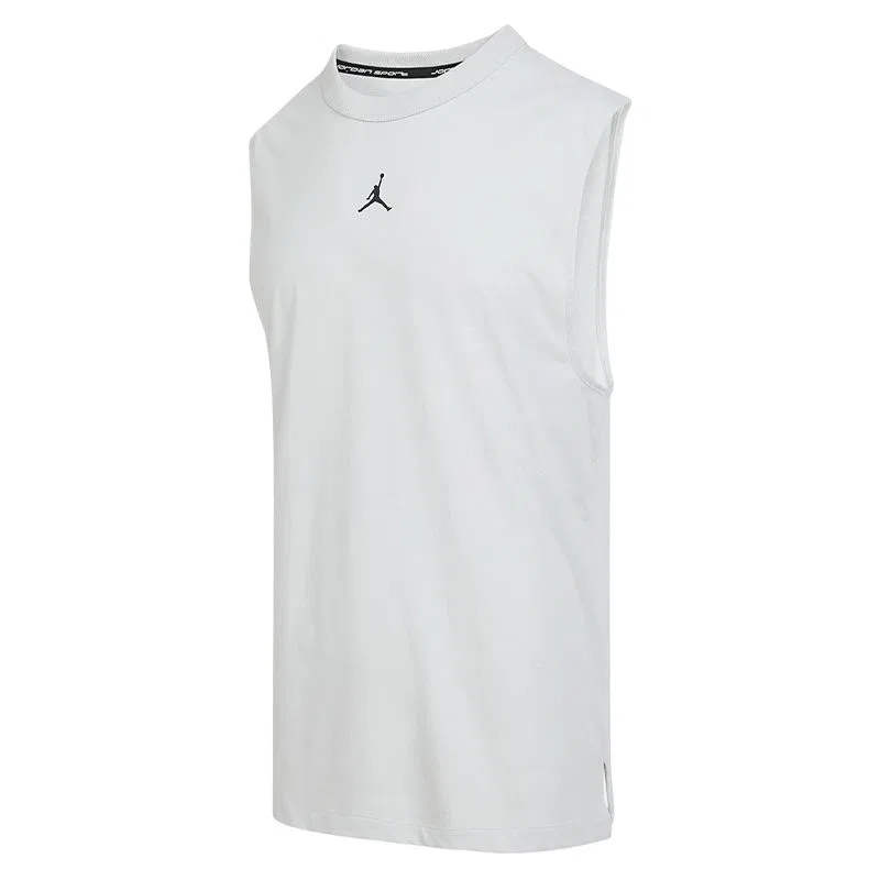 Майка-борцовка Jordan As M J Tank Tops серая с белым
