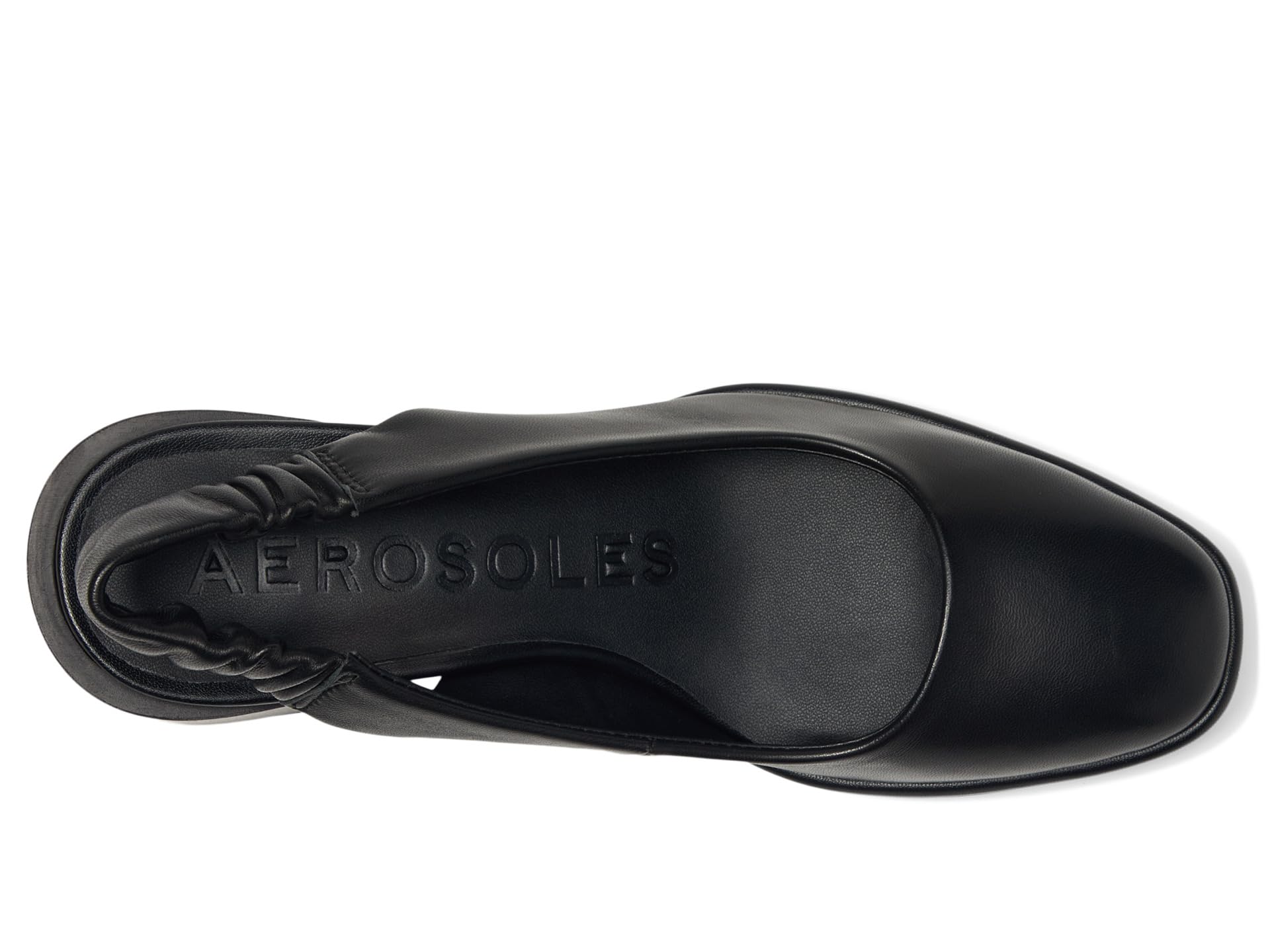 Туфли Aerosoles Altona, Black Shiny Leather — фото 2