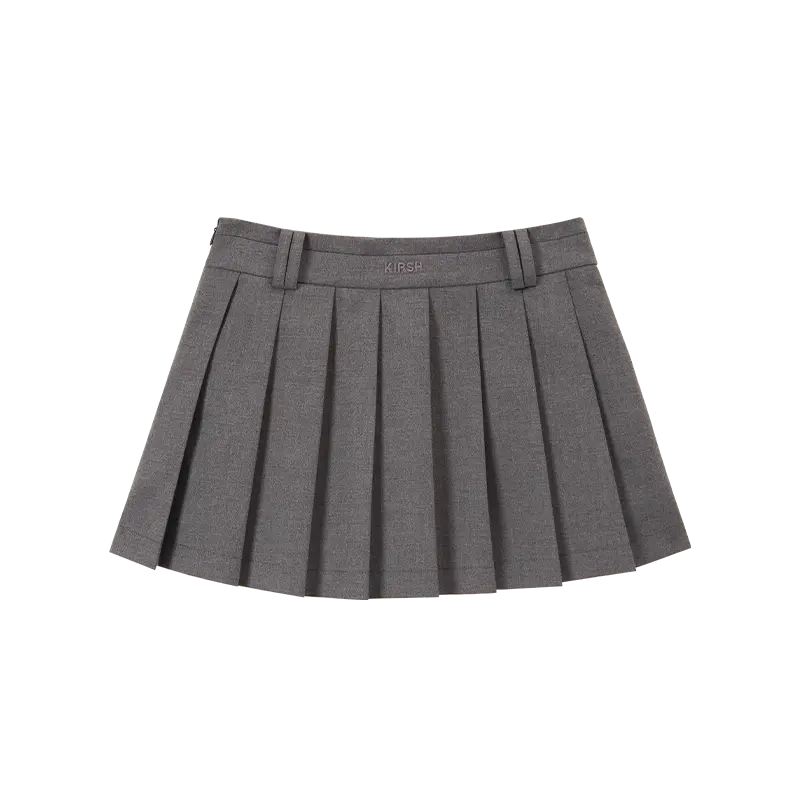 

Повседневная короткая юбка женская KIRSH, серый