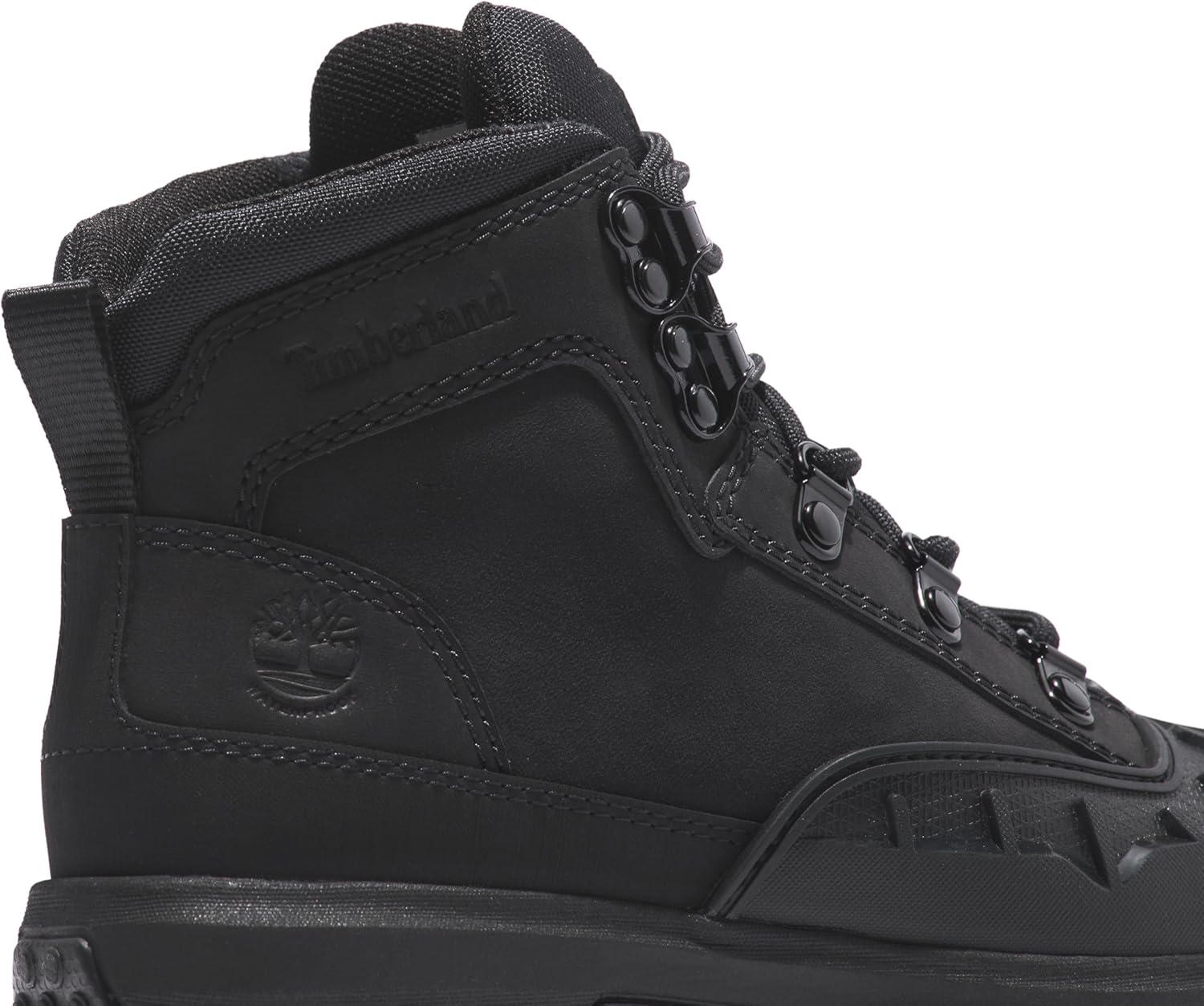 Ботинки Timberland Converge Mid с шнуровкой для мальчиков, черный — фото 3