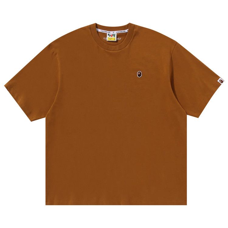 

Футболка BAPE One Point Relaxed Fit Tee, Brown