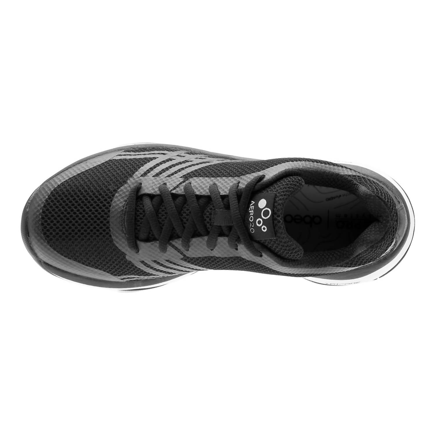 Кроссовки женские Abeo Diamond Running Shoes - Medium Wide In Black — фото 3