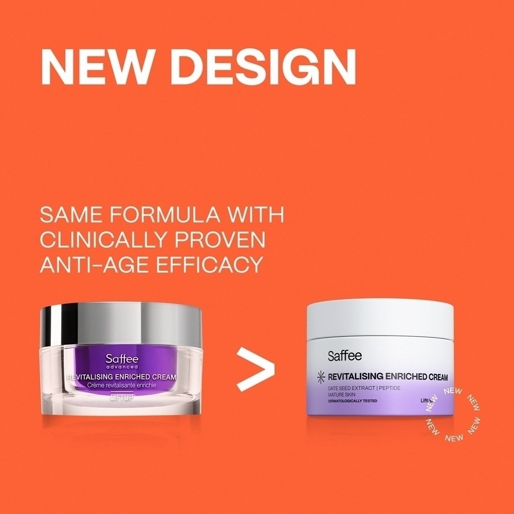 Крем для лица SPF SAFFEE Liftup ревитализирующий обогащенный многоцелевой с укрепляющим эффектом — фото 4