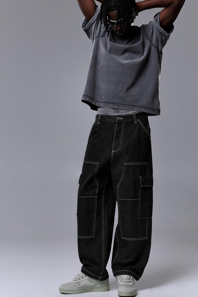 

Джинсы Carpenter Skate Pull And Bear, черный