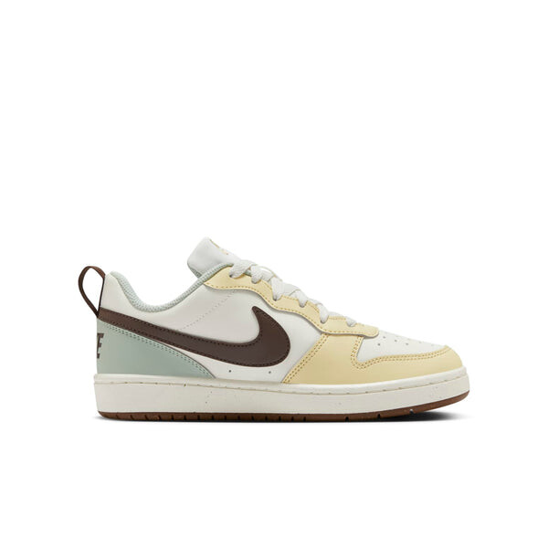 Кроссовки court borough low recraft 'sail aqua brown' Nike, мультиколор — фото 2