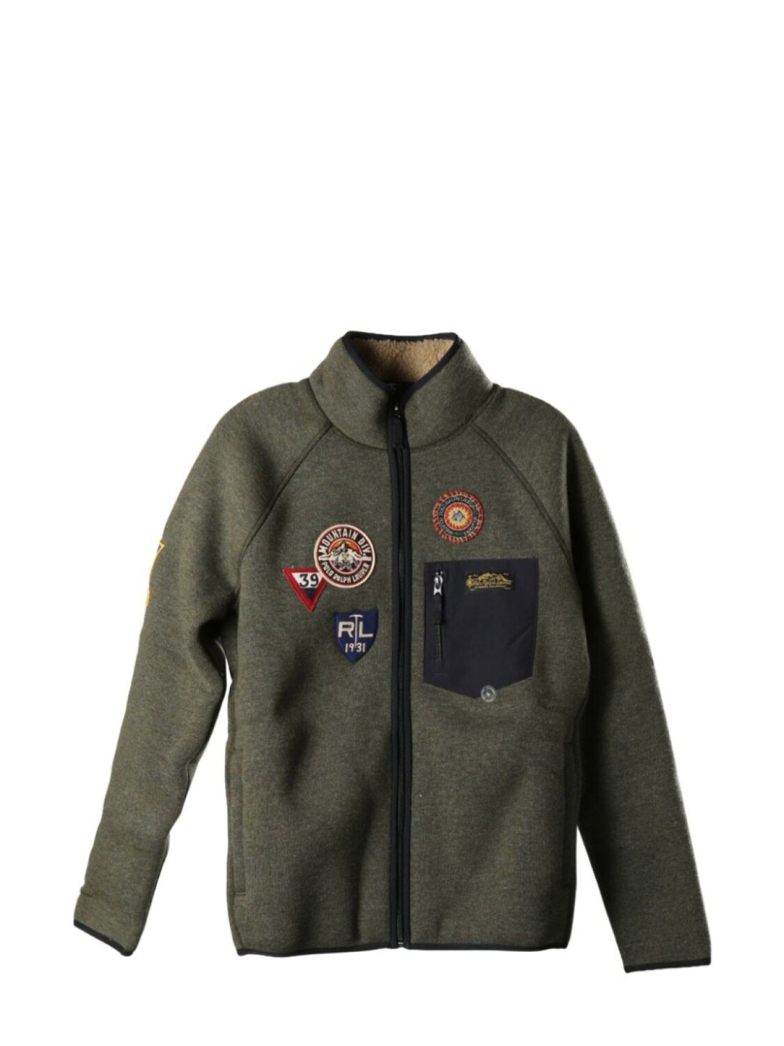 

Флисовая куртка Polo Ralph Lauren, зеленый