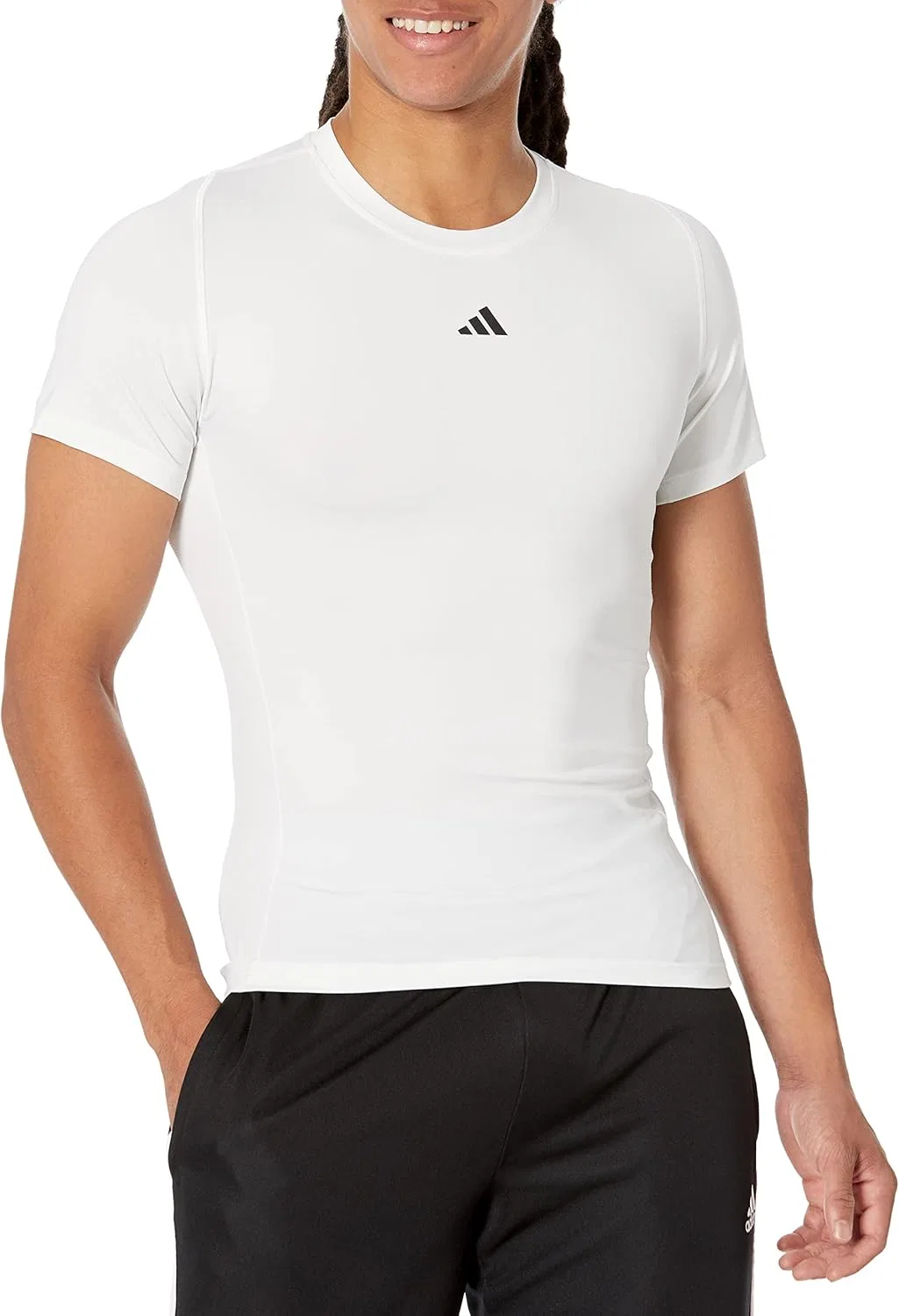Футболка тренировочная adidas Techfit, белый
