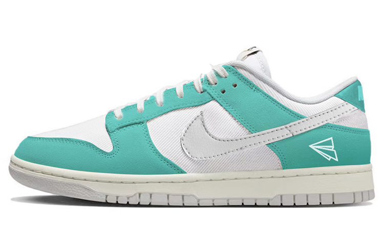 

Кроссовки Nike Dunk Skateboarding Shoes Men Low-top White/Turquoise, голубой, Синий, Кроссовки Nike Dunk Skateboarding Shoes Men Low-top White/Turquoise, голубой