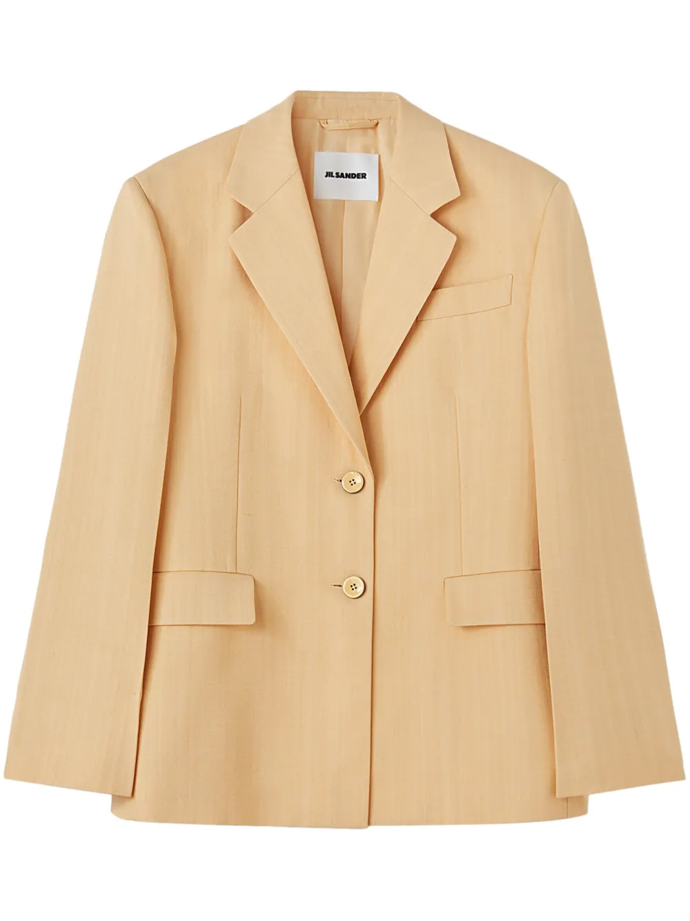

Однобортный пиджак JIL SANDER, оранжевый