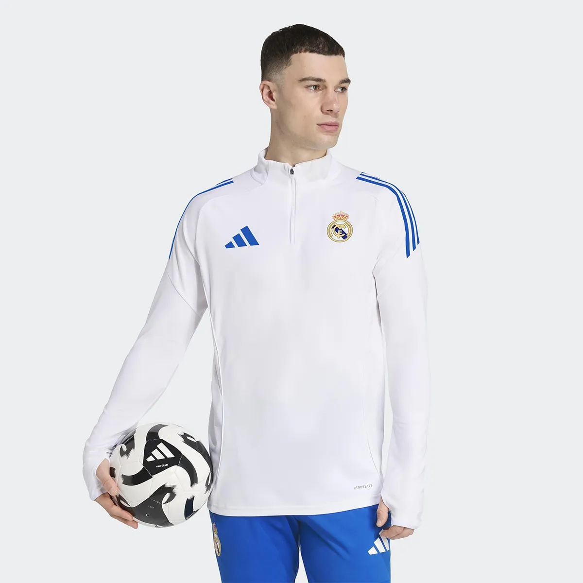 

Мужская футболка Real Madrid CF Tiro 25 Competition adidas, белый