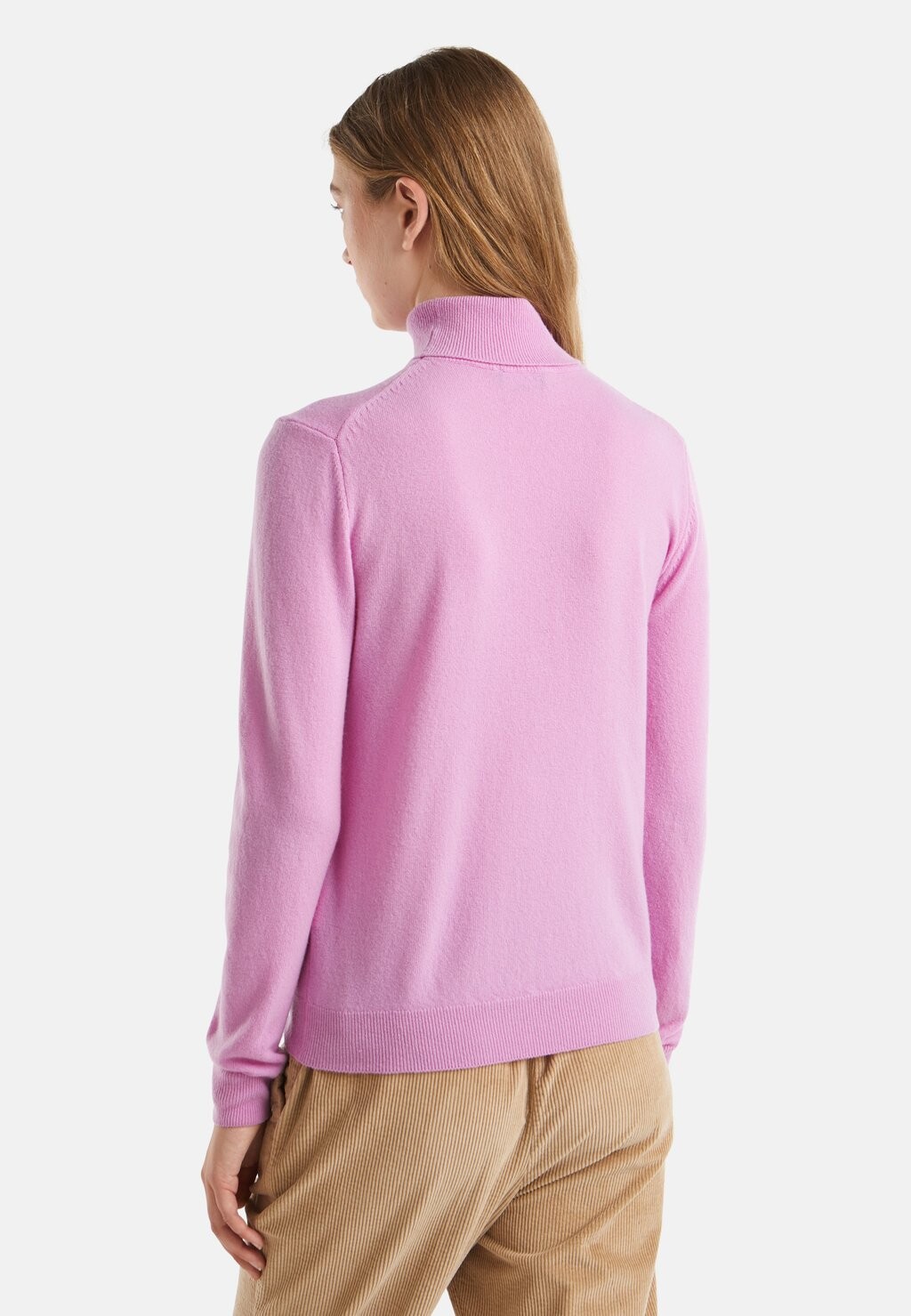 

Джемпер TURTLENECK United Colors of Benetton, розовый
