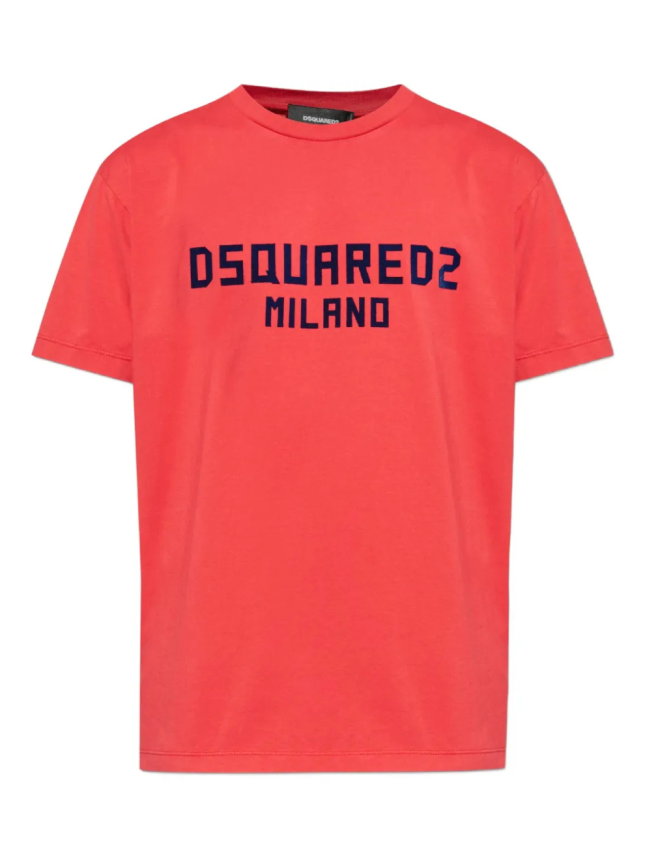 

Футболка из хлопка с логотипом DSQUARED2, красный