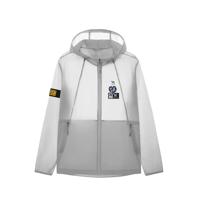 

CAMEL Urban Function Series Super Light Breathable And Quick Dry Cooling Sun Protection Clothing Unisex Space Gray