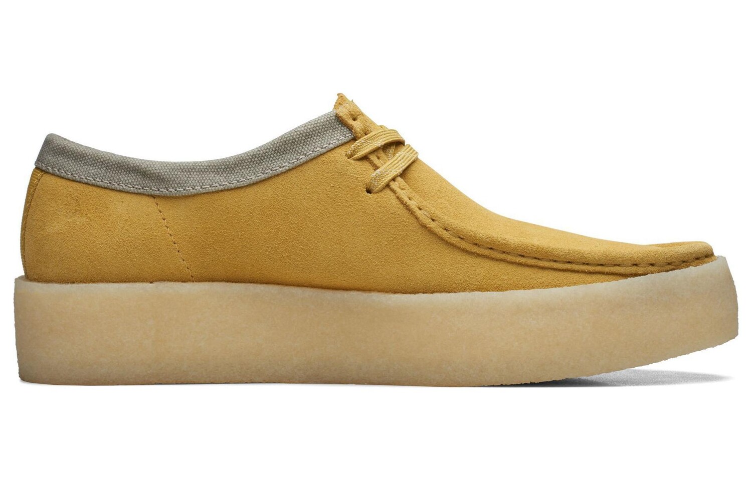 Оригинальные замшевые туфли-лодочки с деревянными бусинами Clarks — фото 2