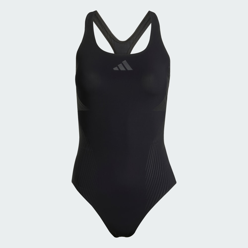 Купальник Adidas Lanelux Y-Back Swimsuit, черный — фото 4