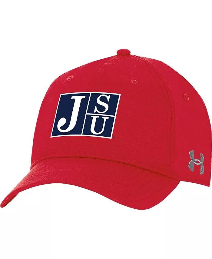

Мужская кепка Red Jackson State Tigers Cool Switch Air Кепка с регулируемой вентиляцией Under Armour, красный