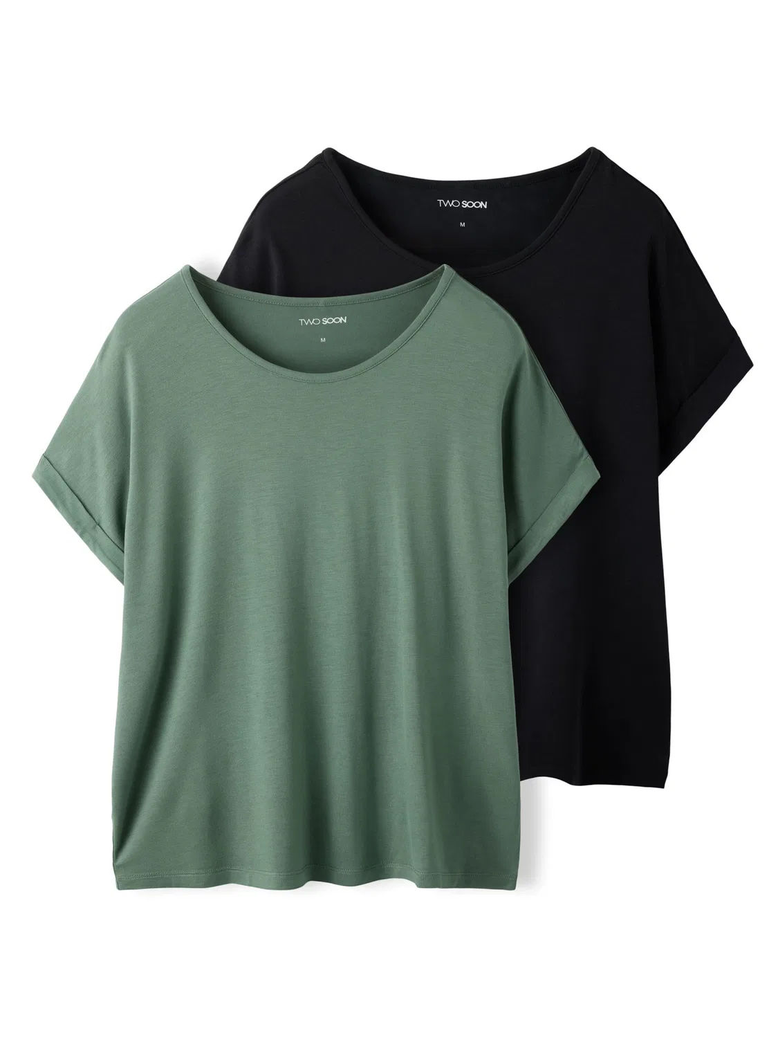 Футболка Two Soon, Navy/Green