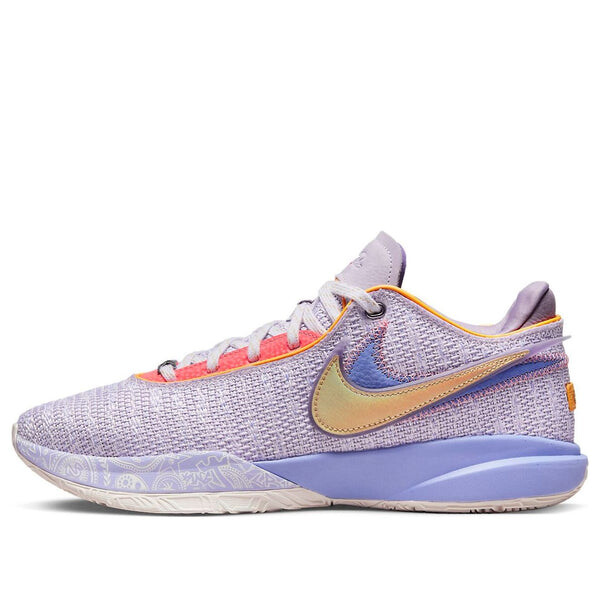 

Кроссовки lebron 20 'purple and gold' Nike, фиолетовый