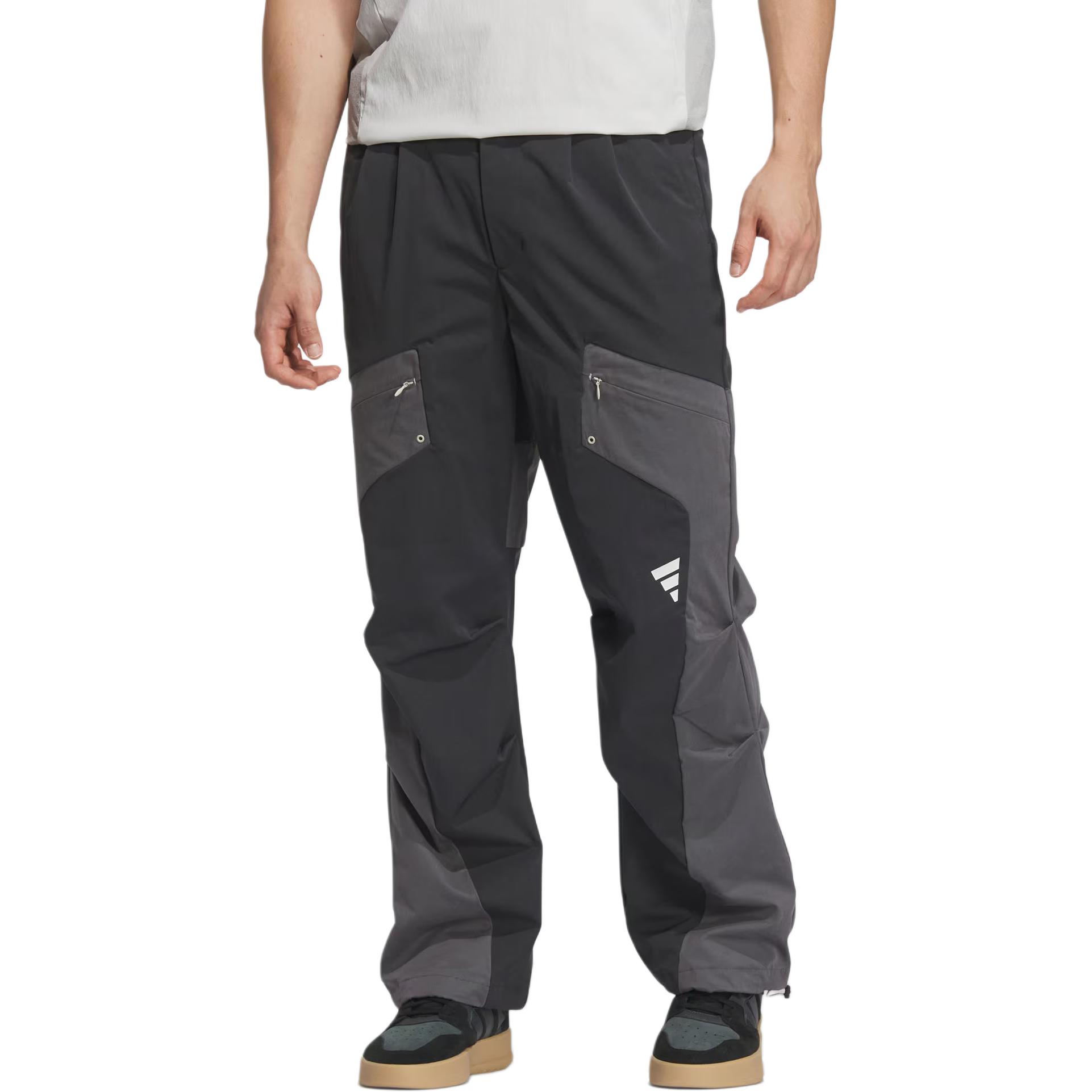 Мужские карго-брюки Carbon Black Adidas — фото 3
