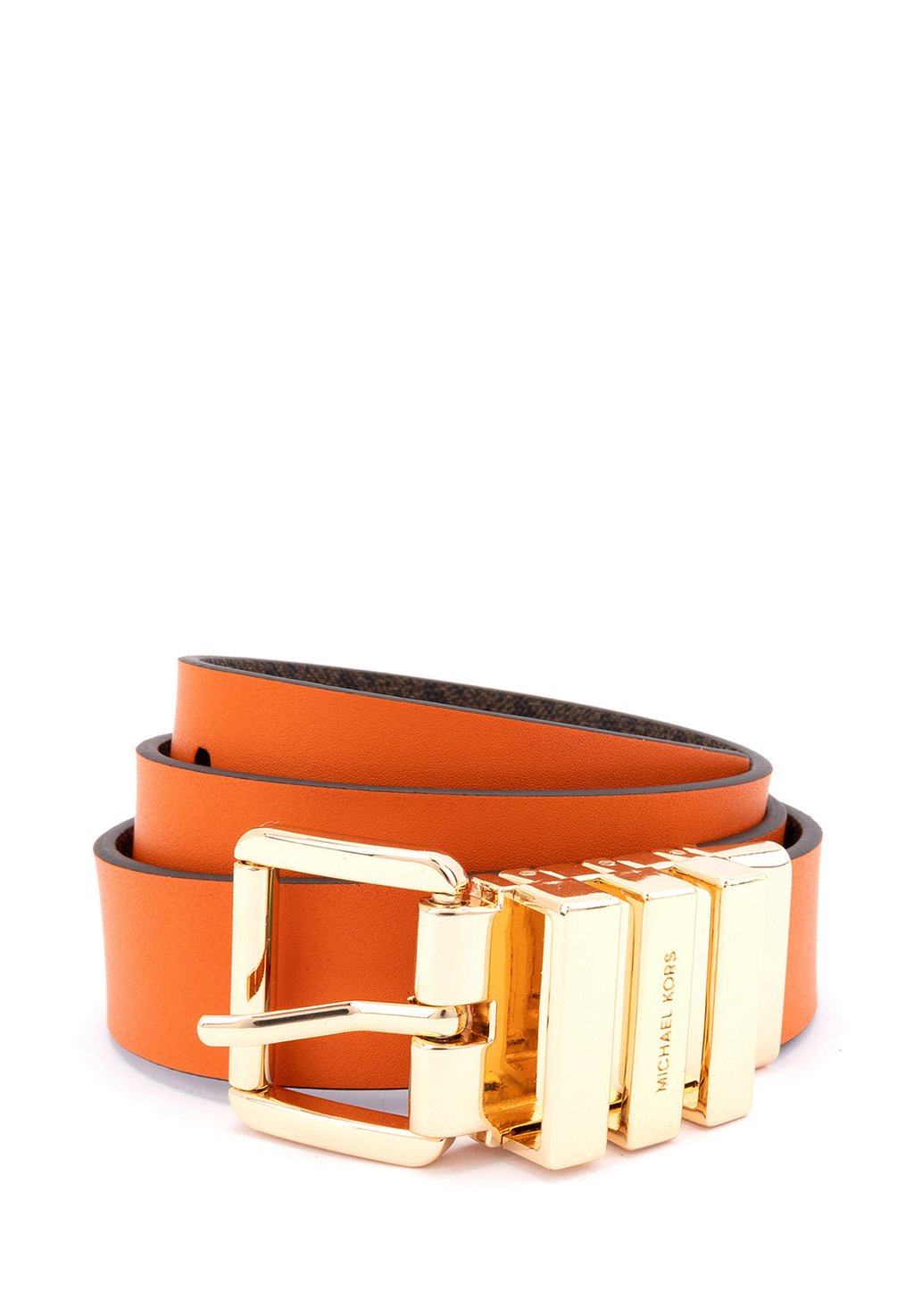 

Пояс REVERSIBLE MICHAEL Michael Kors, оранжевый
