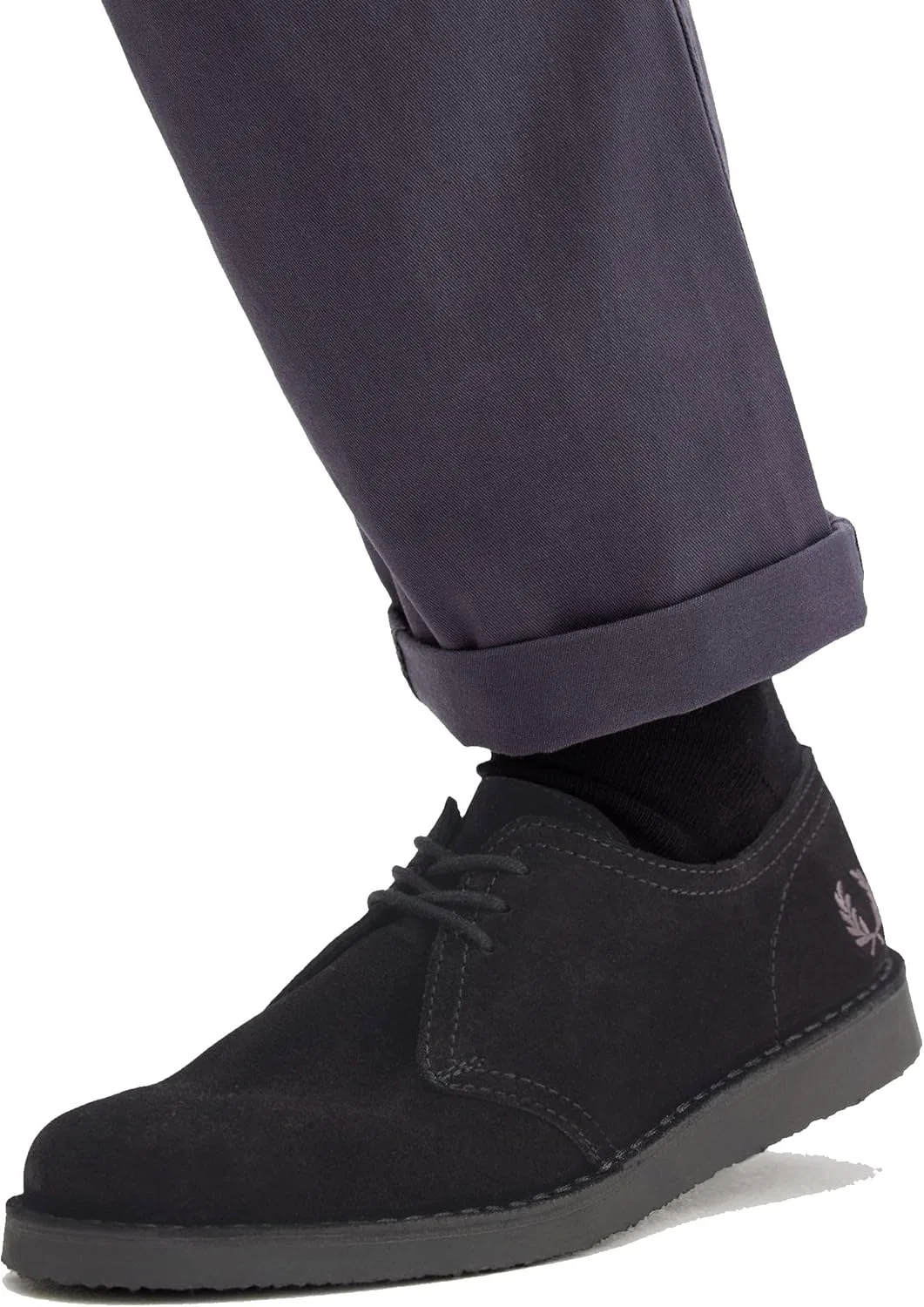 Замшевые туфли Fred Perry Linden — фото 4