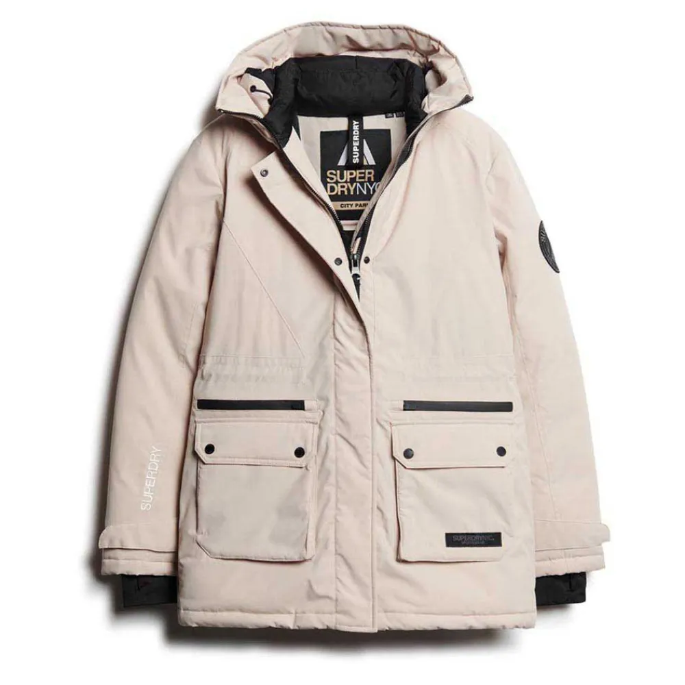 

Куртка Superdry City Padded, бежевый
