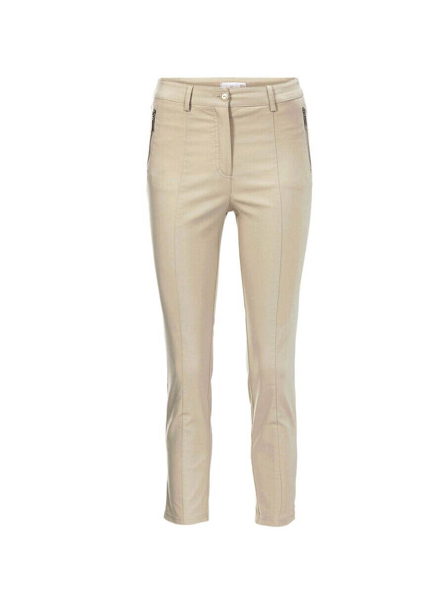 

Тканевые брюки Goldner Slim fit Pants, бежевый