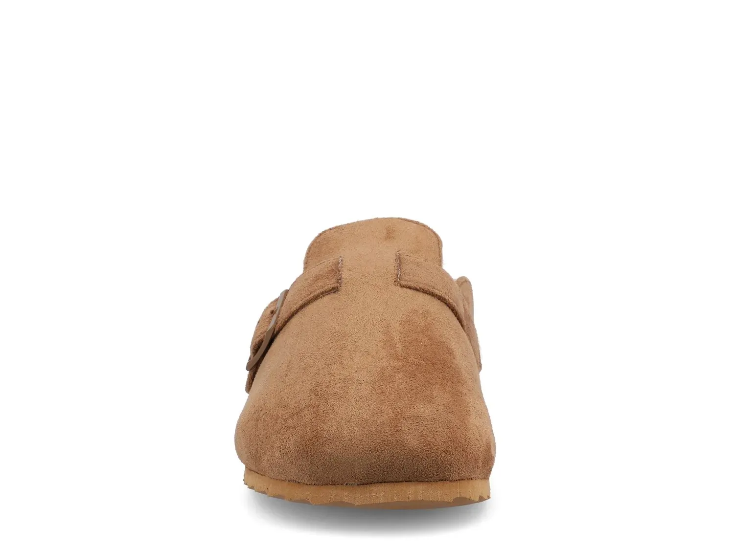 Туфли-лодочки Ardenn Clog Slipper из коллекции Journee, коньячного цвета — фото 2