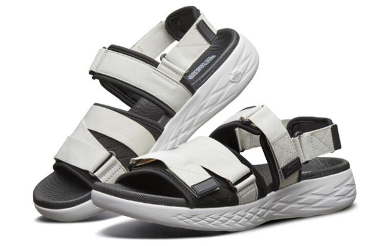 Пляжные сандалии ON THE GO мужские черные/кремовые Skechers — фото 3